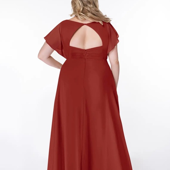 Azazie Rylee Terracotta - Picture 2 of 3